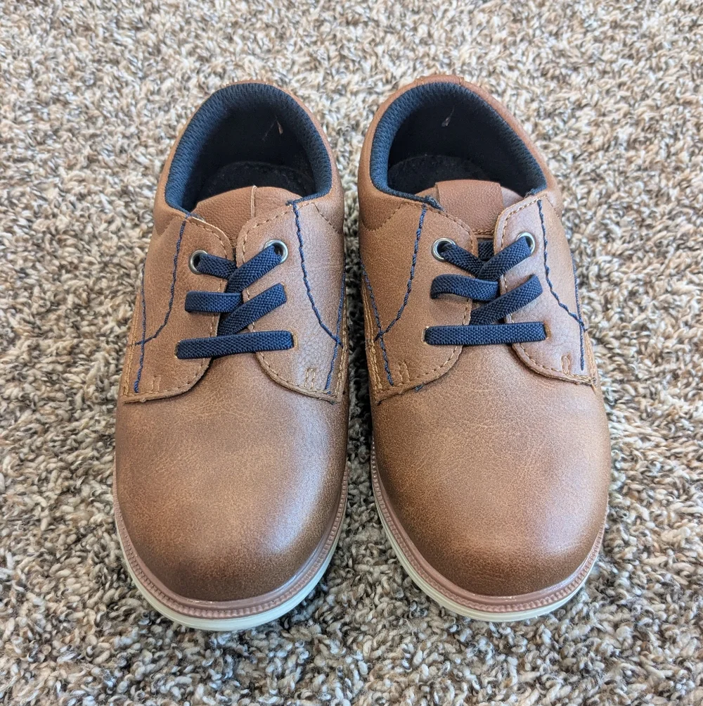Max And Jake Lil Owen Oxford Dress Shoes Size 12 M Brown